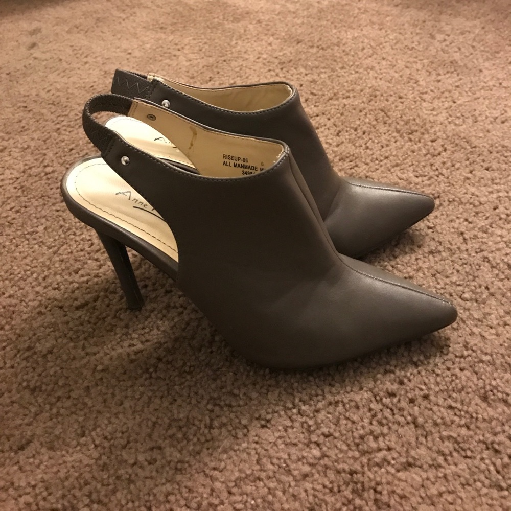 Pointed toe booties