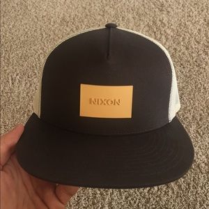 Brown Nixon hat
