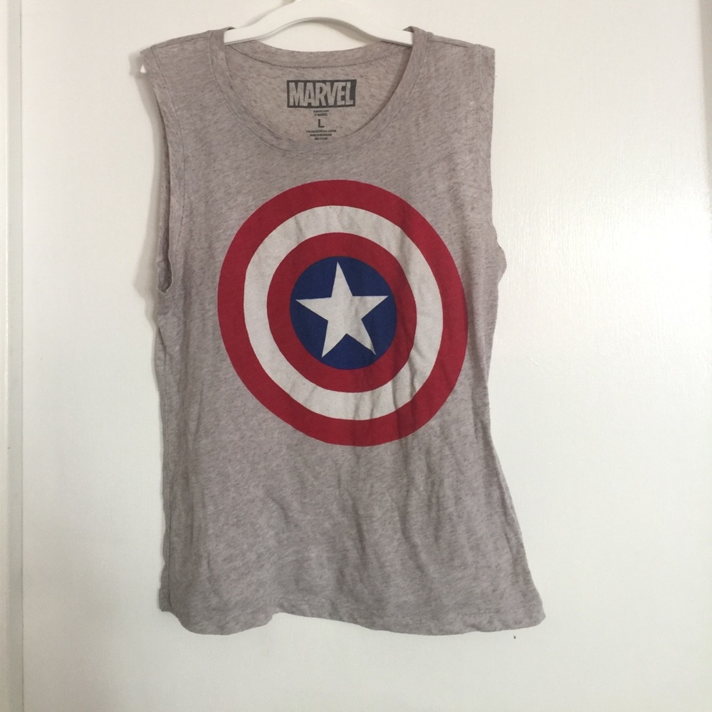 Captain America Tank Top