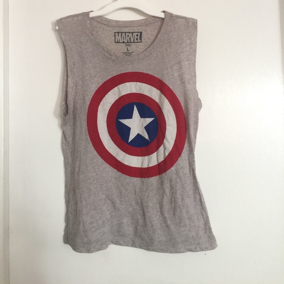 Captain America Tank Top - Picture 1 of 2