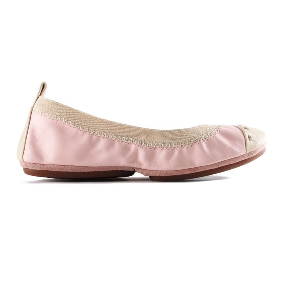Yosi Samra Shoes - New Yosi Samra powder pink biscotti fold up flats Yosi Samra Shoes - New Yosi Samra powder pink biscotti fold up flats