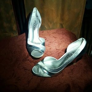 Mods Silver 3"  Heels
