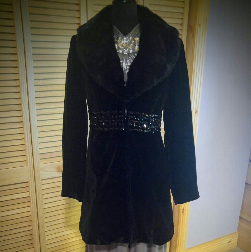 White House Black Market Formal Velvet Jacket