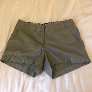 JCrew Chino Grey 5inch Shorts