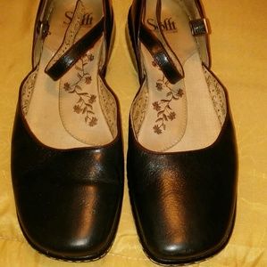 Sofft Black Strapped Shoes