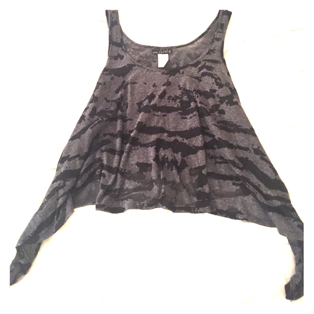 Black Sheer Tank Top