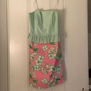 Lilly Pulitzer Strapless Dress