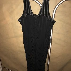 Torrid Black scrunch dress