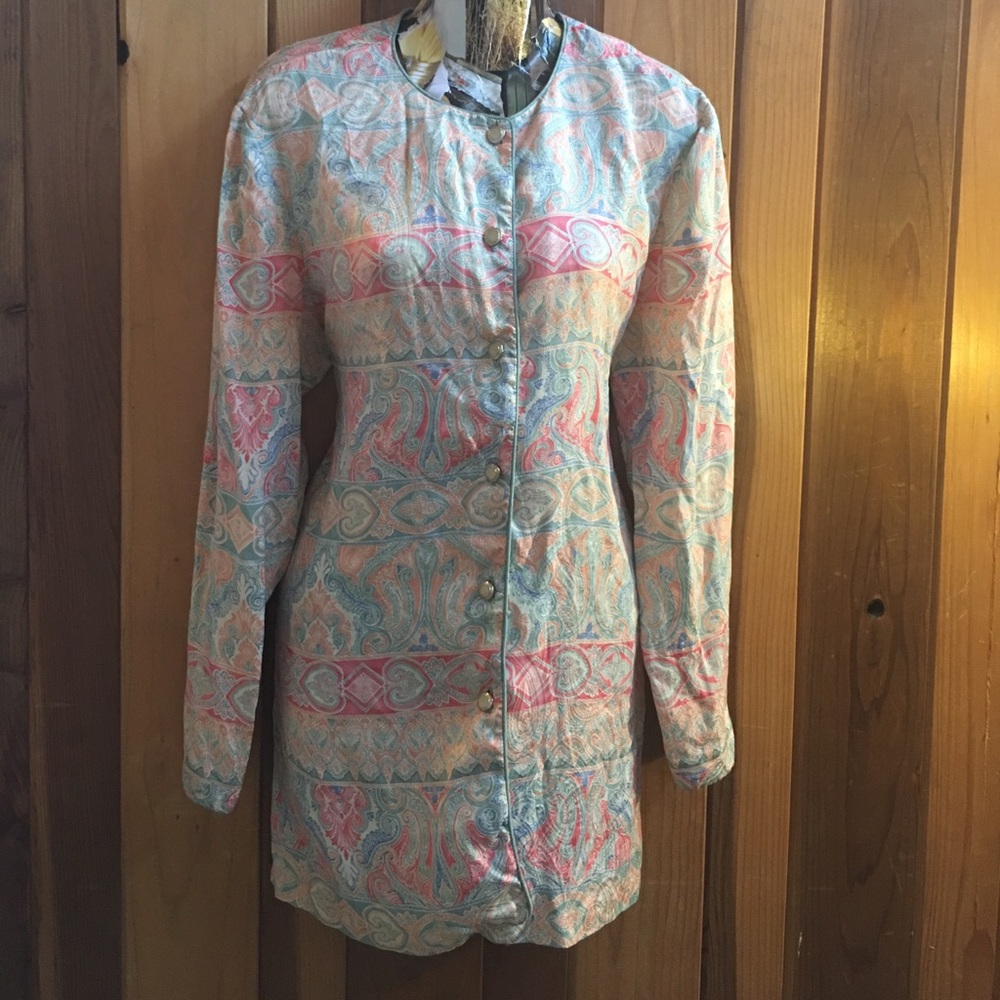 Talbots 100% silk Button up Top