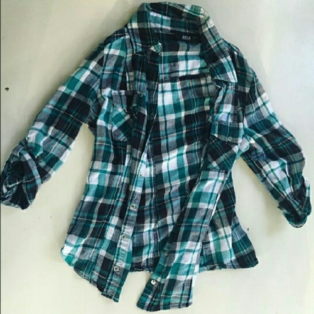 Blue flannel