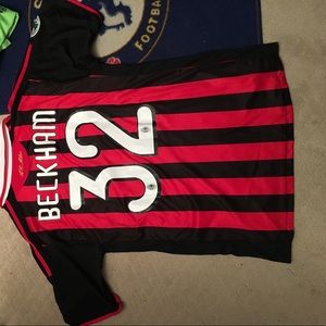 David Beckham AC Milan Home jersey