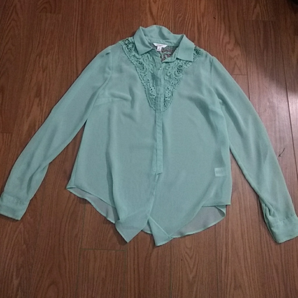 Mint blouse