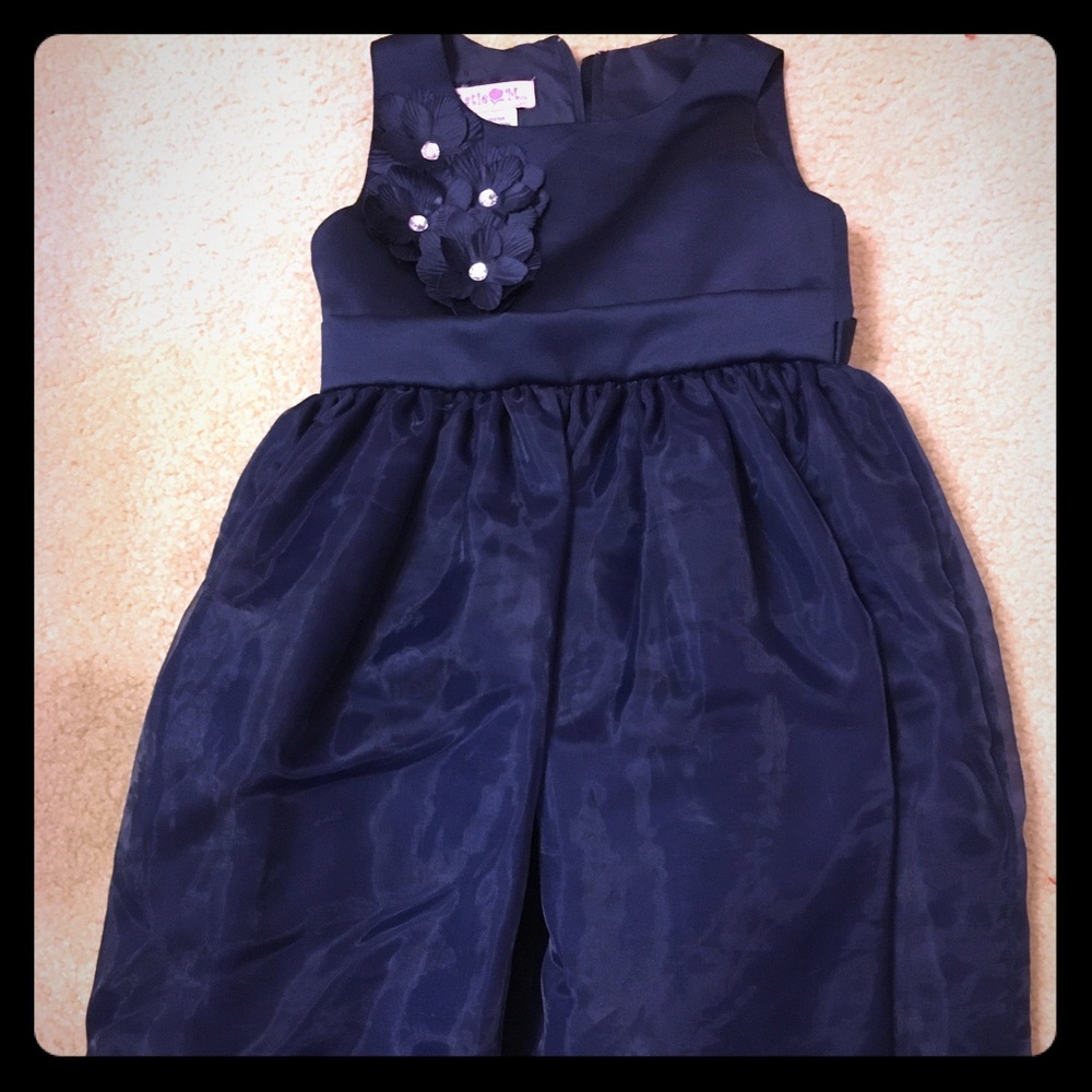 Navy dress for girl's