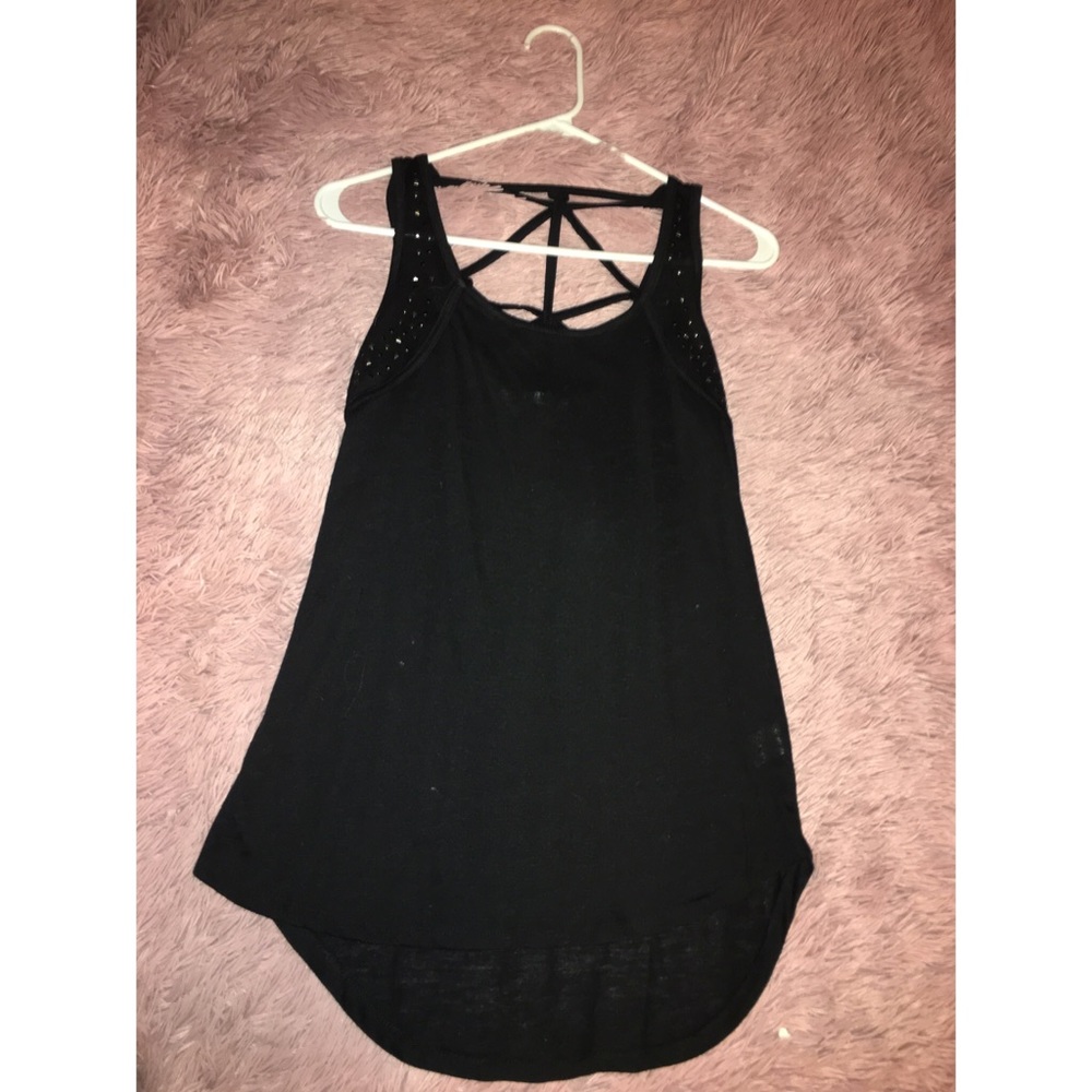 Maurice's strappy black tank