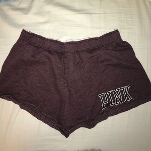 Maroon PINK shorts