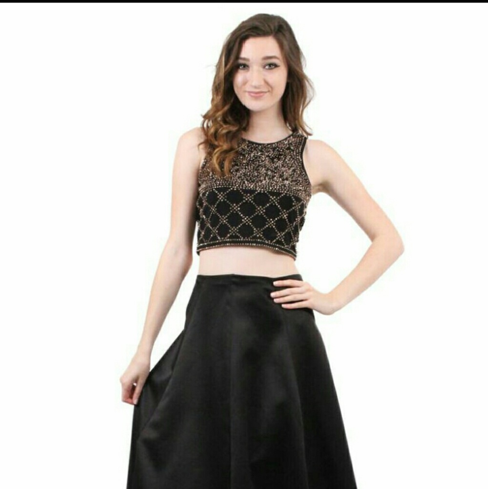 🖤Two piece Prom dress🖤