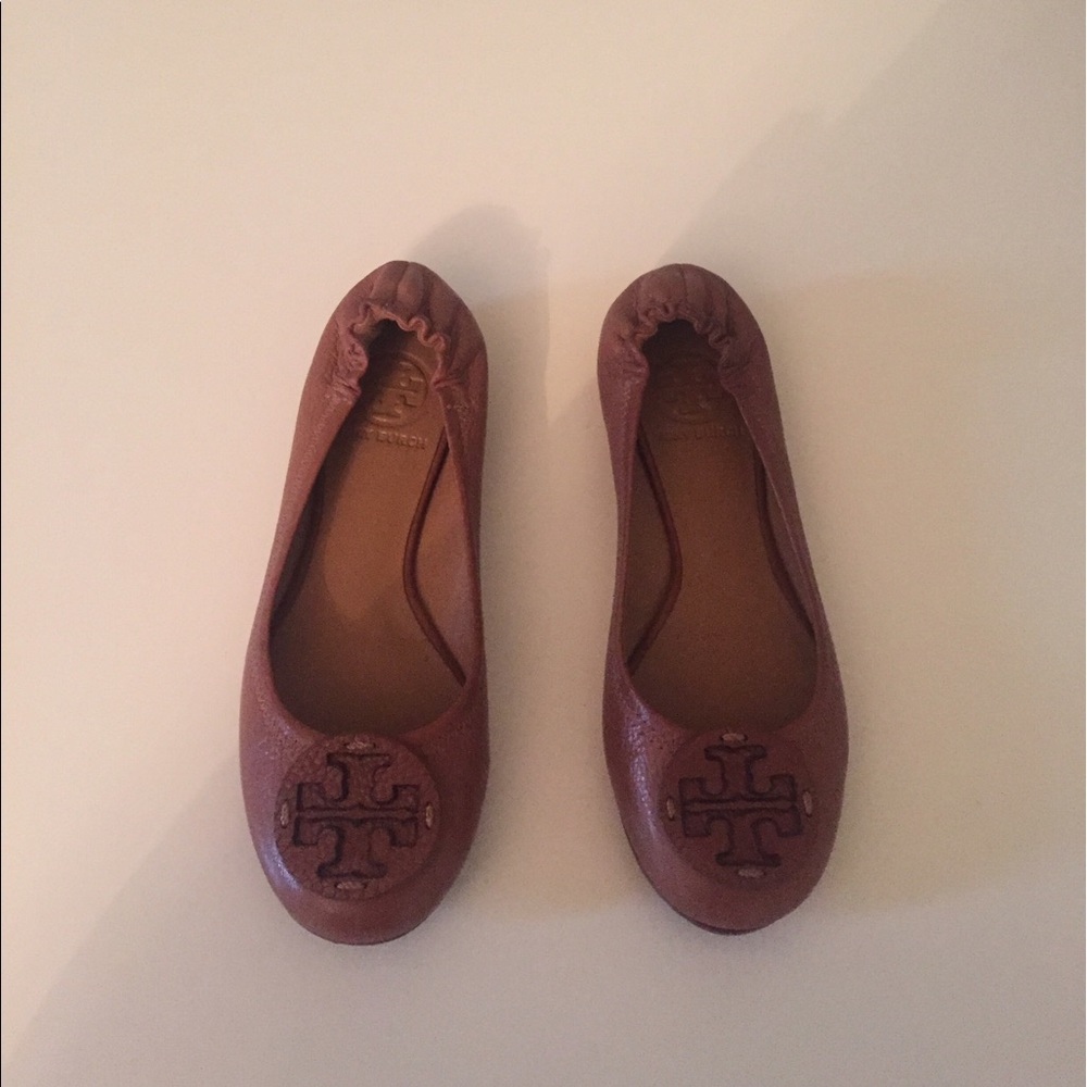 Tory Burch Tan Flats
