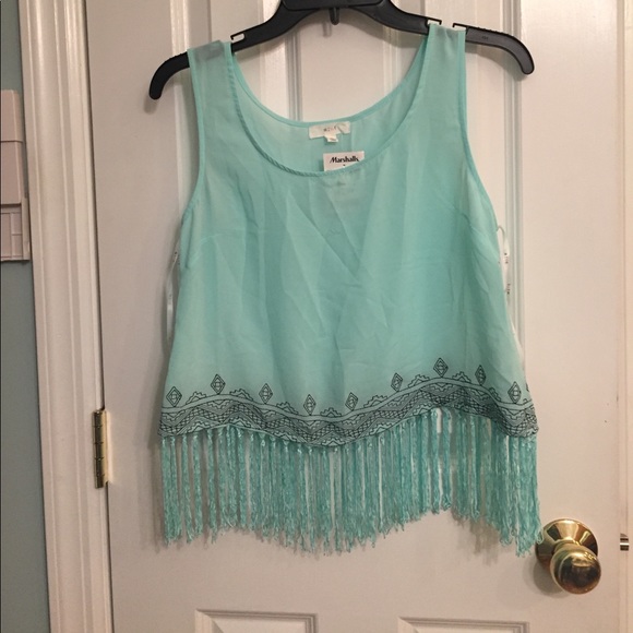 🦋NWT🦋Aqua Sheer Tank - Picture 3 of 4