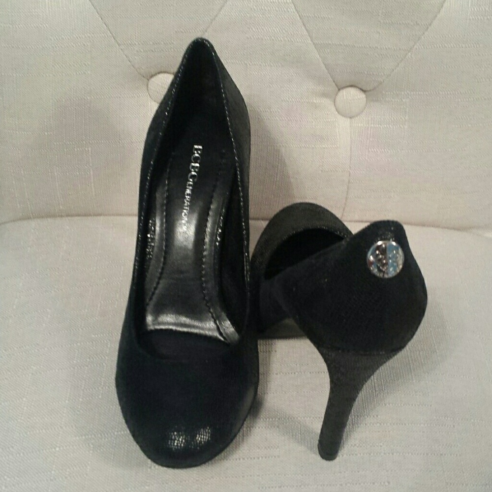 BCBG Generation Snakeskin Leather Pumps