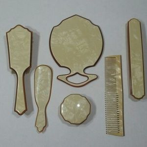Vintage Wilco Six Piece Vanity Set