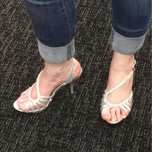 Silver Heels - Wild Rose - Size 8.5