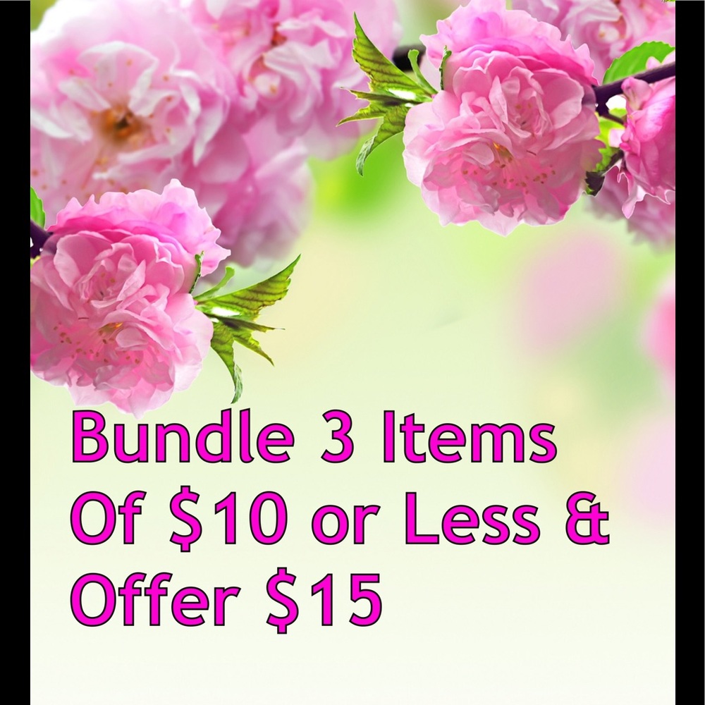 🌷PLEASE READ 💐 Bundle Sale🌷
