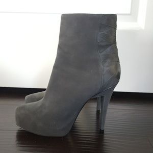 EUC Suede Ankle Boot