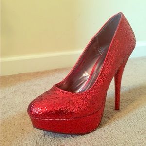Red high heels