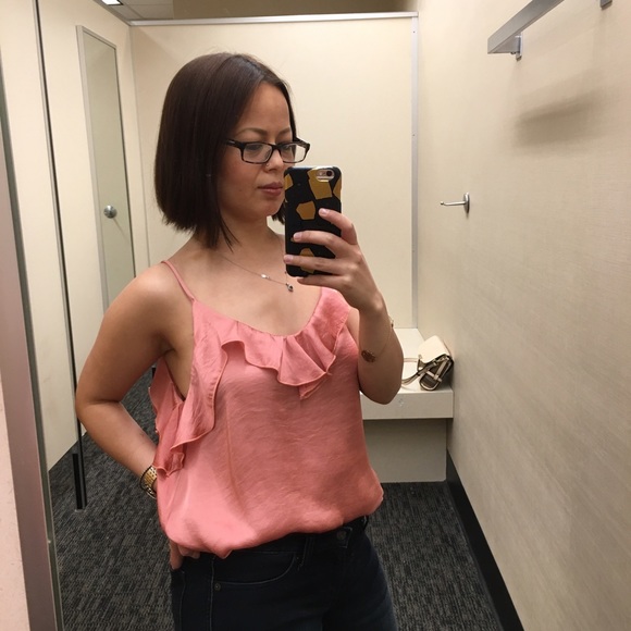 H.I.P. - Ruffle Spaghetti Camisole Top - Picture 6 of 6