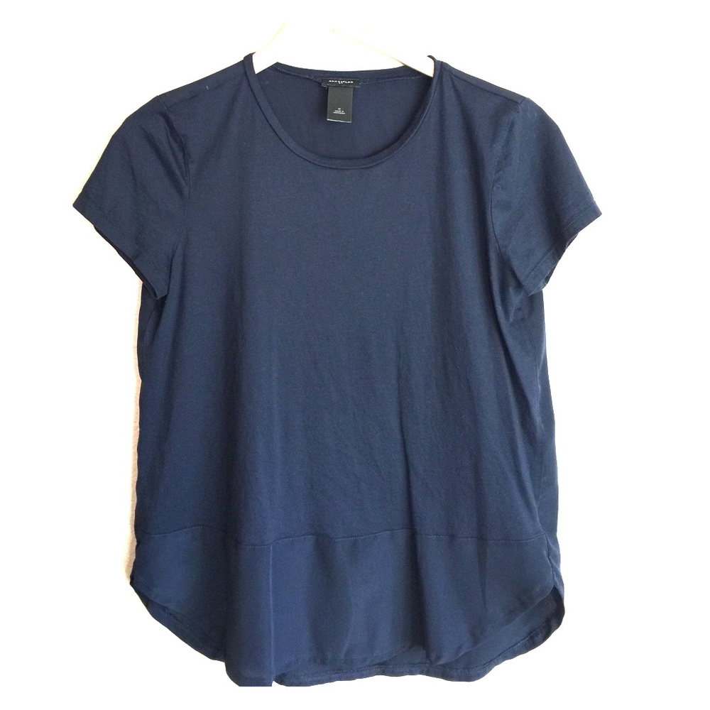 Ann Taylor Short-Sleeve Shirt