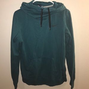 Teal Nike Cowlneck sweater