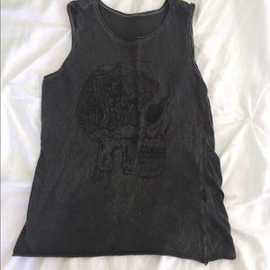 Brandy Melville "Get Out of My Head" muscle tank