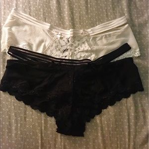 Body by Victoria Fishnet Lace Panties