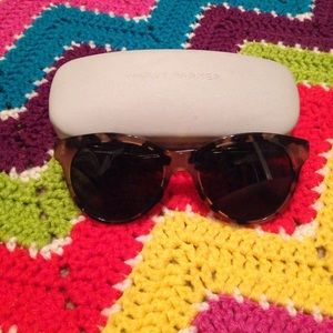 Warby Parker Piper pink tortoise shell sunglasses