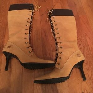 Timberland lace up boots