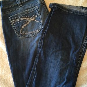 Silver jeans "aiko bootcut" size 14 inseam 35