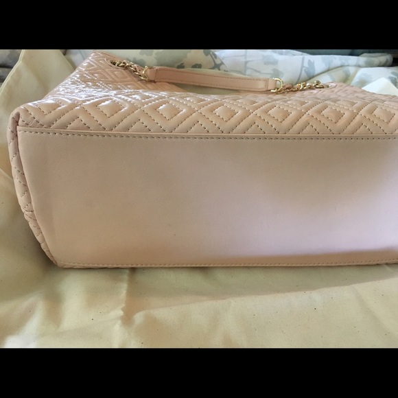 NWT Tory Burch Quilted Marion handbag - lt. pink - Picture 4 of 6