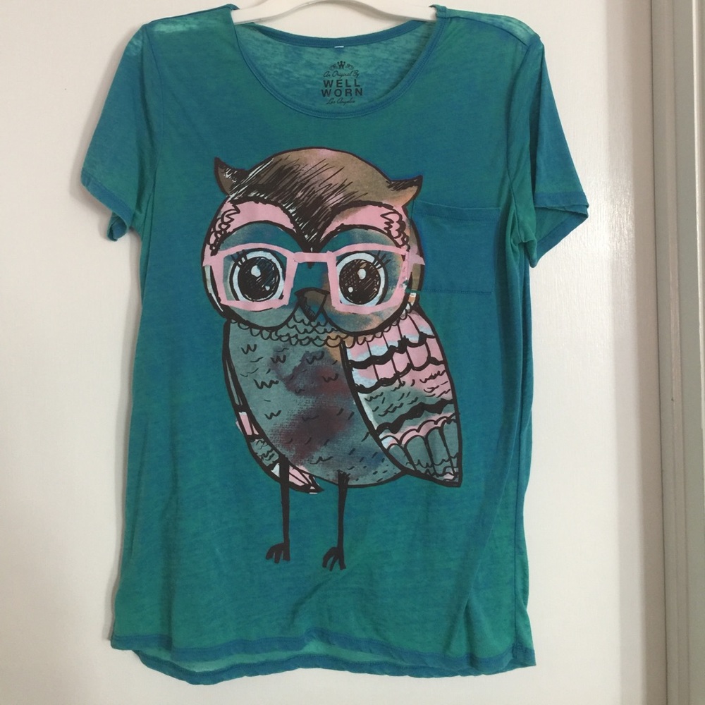 Adorable Owl Juniors/Kids Tee Shirt