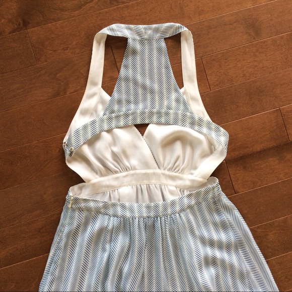 Armani Exchange Chiffon open back maxi dress - Picture 3 of 5