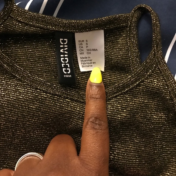 Sparkly crop top - Picture 3 of 3