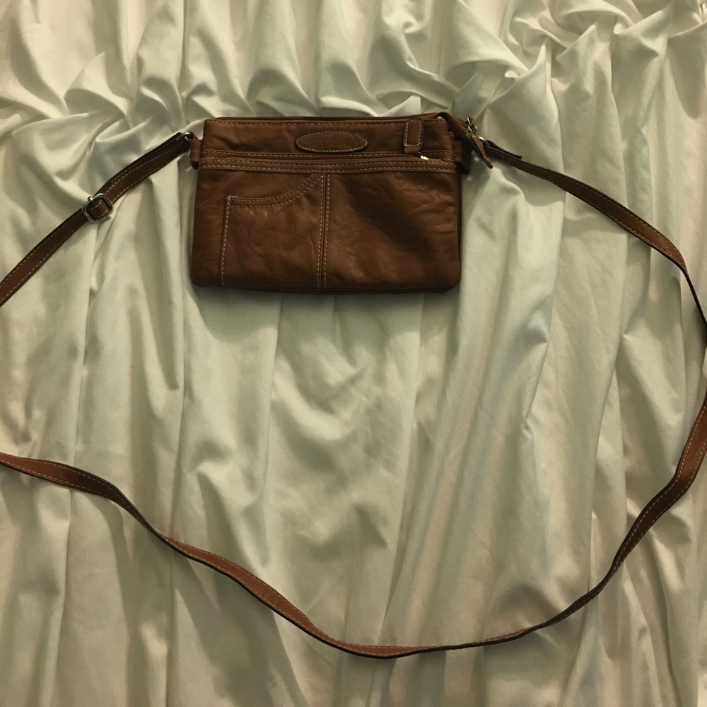 Brown Rossetti purse