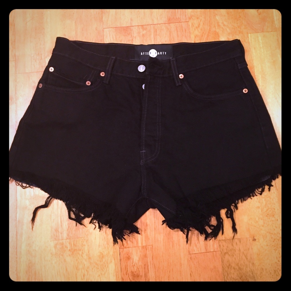 After Party by Nasty Gal high waisted shorts