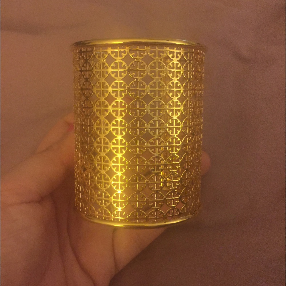 Tory Burch Gold Monogrammed Bracelet