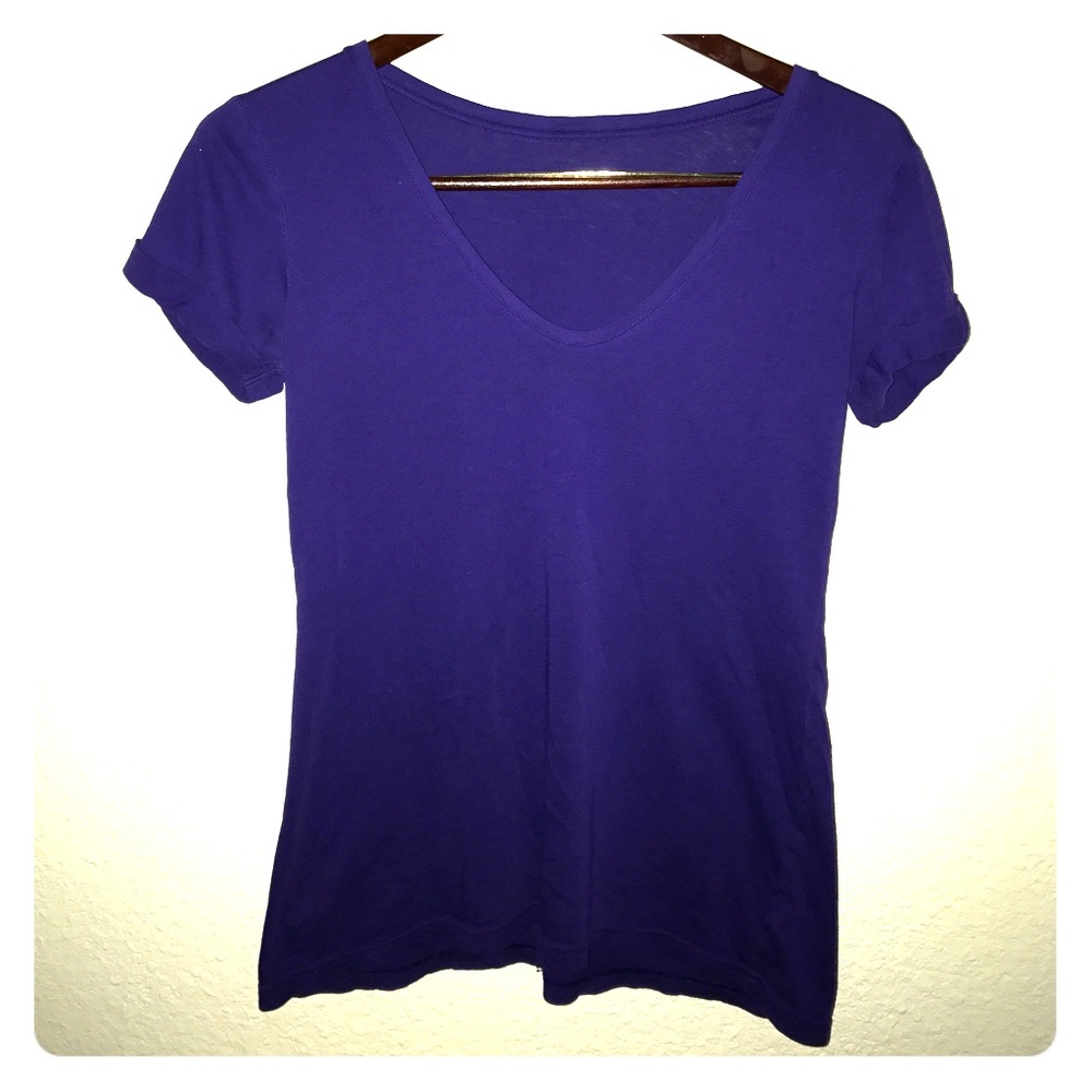 💜Purple scoop neck from Gap💜