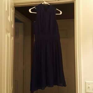 Navy blue dress