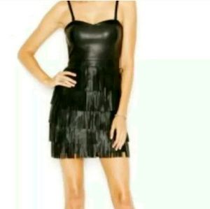 Guess faux  leather   dress