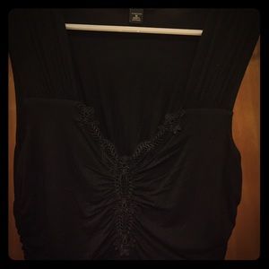 Banana Republic embroidered dress