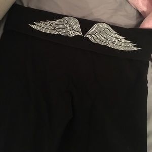 Victoria's Secret Long Black Yoga Pants