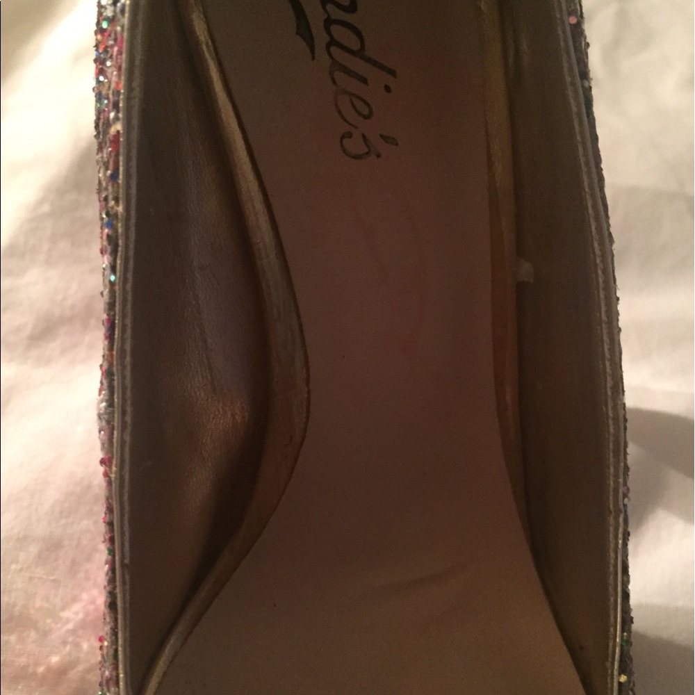 Rainbow Sparkly Candie's Heels - Picture 5 of 8