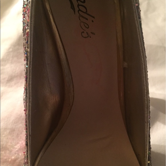 Rainbow Sparkly Candie's Heels - Picture 5 of 8